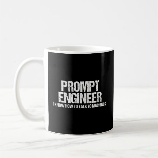 Mug Expert Ai de l'ingénieur d'invite (Gauche)