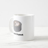 Mug Expert de niveau bande de coupe (Devant gauche)