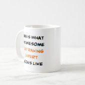 Mug expert du raking des feuilles, génial (Devant gauche)