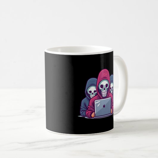Mug Expert En Cybersécurité Pour Hacker Et Cyber W (Devant droit)
