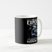 Mug Expert En Cybersécurité Pour Hacker Et Cyber W (Devant droit)