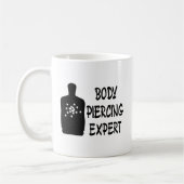 Mug Expert en matière Piercing de corps (Gauche)