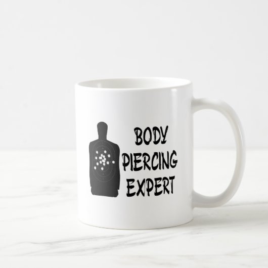 Mug Expert en matière Piercing de corps (Droite)