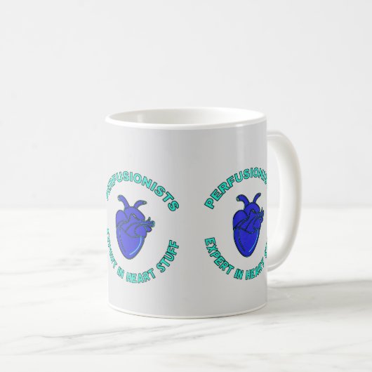 Mug Expert Perfusioniste En Coeur (Devant droit)