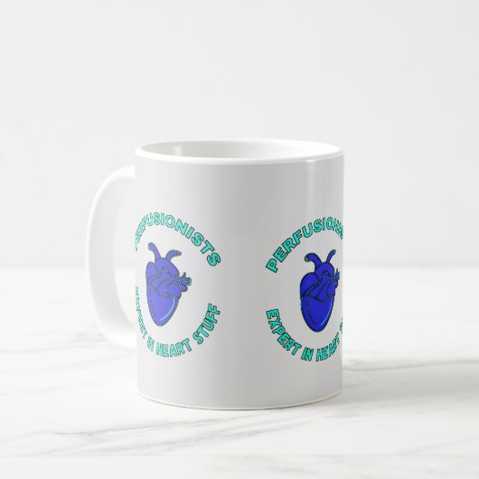 Mug Expert Perfusioniste En Coeur (Devant gauche)