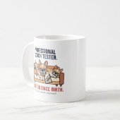 Mug Expert Professionnel de la Sieste Bouledogue Franç (Devant gauche)