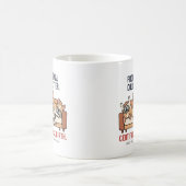 Mug Expert Professionnel de la Sieste Bouledogue Franç (Centre)