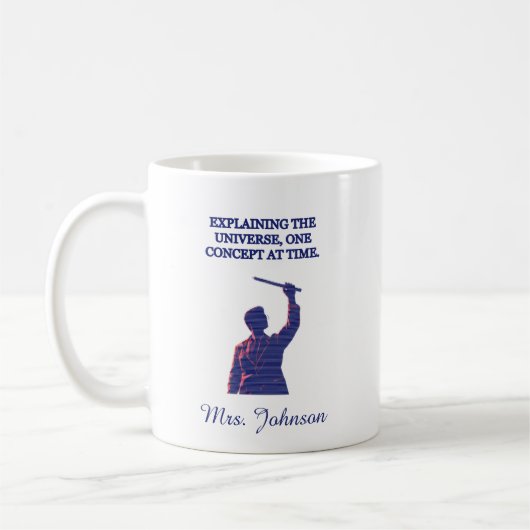 Mug Expliquer l'univers un concept à la fois Science (Gauche)