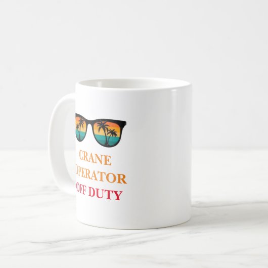 Mug Exploitant de grue hors service (Devant gauche)