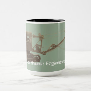 Mug Exploitant de la grue du Nord-Ouest Début du voyag
