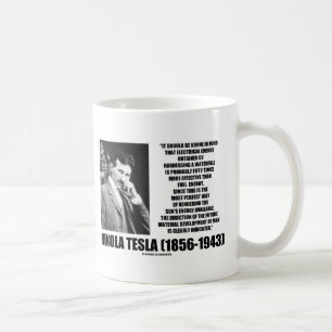 Mug Exploitation de la citation de Tesla de l'énergie