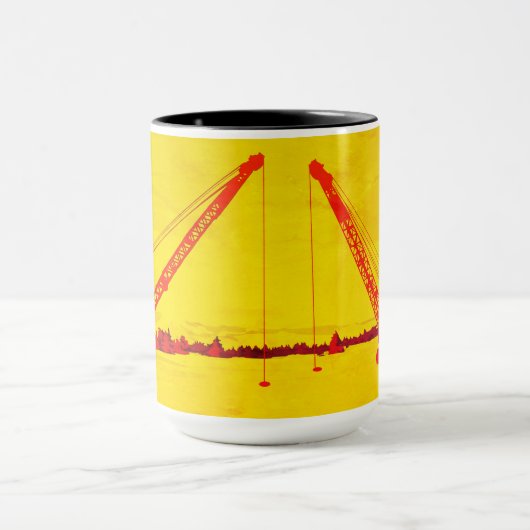 MUG EXPLOITATION DE L'INGÉNIEUR DE LA CRANE OPÉRATEUR (Centre)