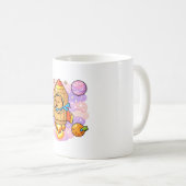 Mug Explorateur Capybara Cosmique (Devant droit)