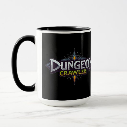 Mug Explorateur de Donjon Noir (Gauche)