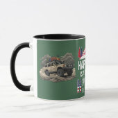 Mug Explorateur de piste d'aventure 4x4 Bonheur (Gauche)