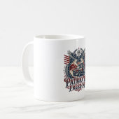 Mug Explorateur de route désertique patriotique (Devant gauche)