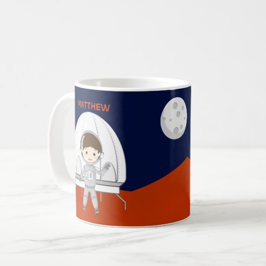 Mug Explorateur d'espace (Devant gauche)