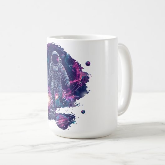 Mug explorateur galactique (Devant droit)