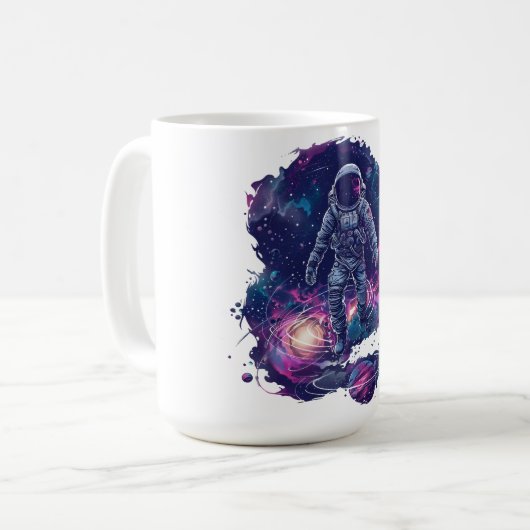 Mug explorateur galactique (Devant gauche)