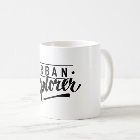 Mug Explorateur urbain (Devant droit)