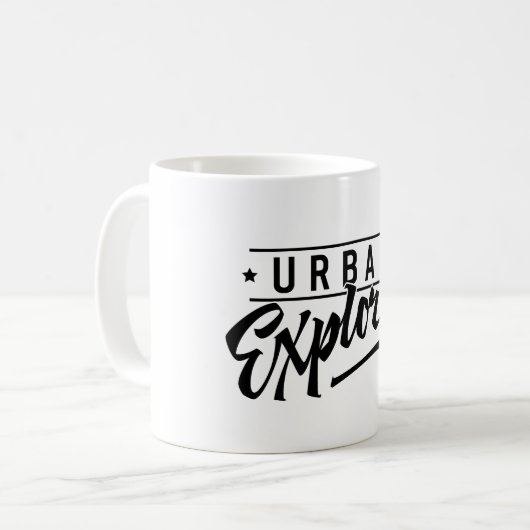 Mug Explorateur urbain (Devant gauche)