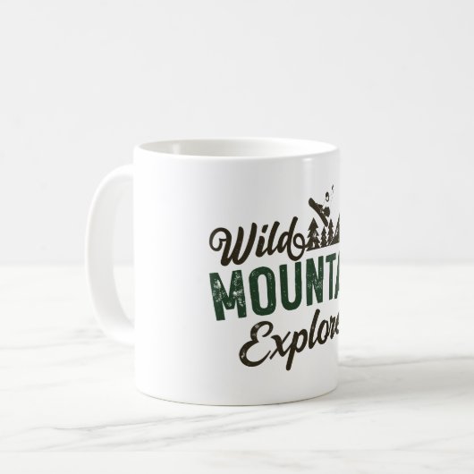 Mug Explorateur Wild Mountain (Devant gauche)