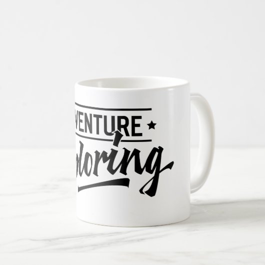 Mug Exploration aventure (Devant droit)
