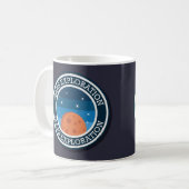 Mug Exploration Mars / Espace (Devant gauche)