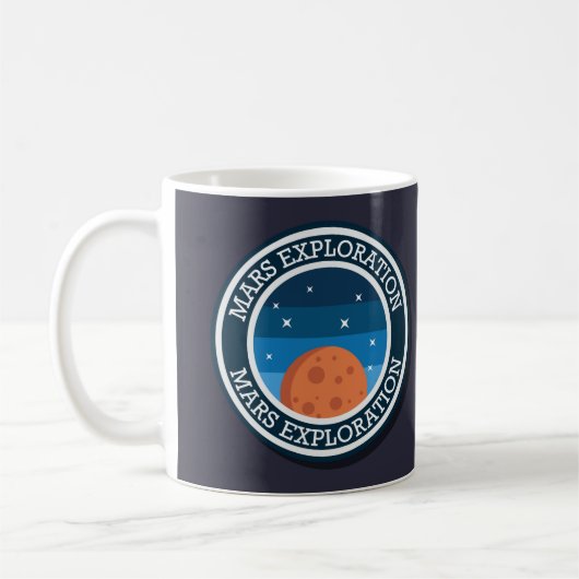 Mug Exploration Mars / Espace (Gauche)