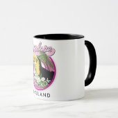 Mug explorer Bangkok indonésie logo de voyage (Devant droit)
