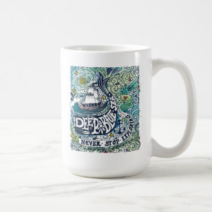 Mug Explorer bleu profond d'arrêt de la mer  Never