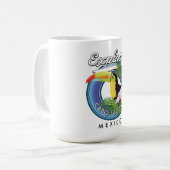 Mug explorer cabo san lucas mexique patch de voyage (Devant gauche)