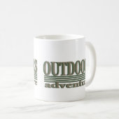 Mug explorer la vintage aventure extérieure (Devant droit)