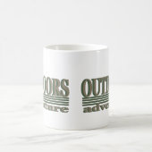 Mug explorer la vintage aventure extérieure (Centre)