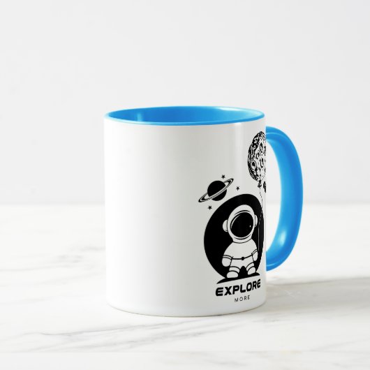 Mug Explorez d'autres astronautes (Devant droit)