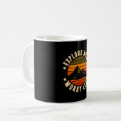 Mug Explorez davantage, inquiétez-vous moins - l'avent (Devant gauche)