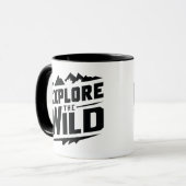 Mug Explorez la nature (Devant gauche)