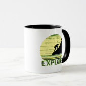 Mug Explorez la randonnée sauvage (Devant droit)