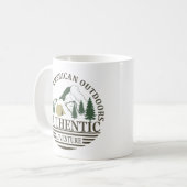 Mug Explorez l'aventure de la randonnée extérieure nor (Devant gauche)