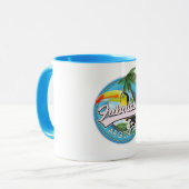 Mug explorez le fabuleux logo de l'Argentine (Devant gauche)