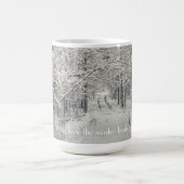 Mug Explorez les sentiers forestiers d'hiver (Centre)