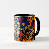 Mug Exploser le vaisseau spatial (Devant droit)