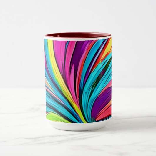 Mug Explosion Abstraite (Centre)