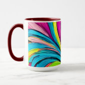 Mug Explosion Abstraite (Gauche)