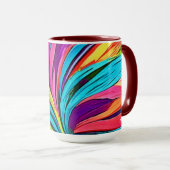 Mug Explosion Abstraite (Devant droit)