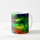 Mug Explosion arc-en-ciel (Devant droit)