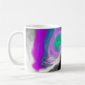Mug Explosion d'art en marbre coloré (Gauche)
