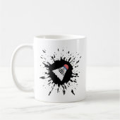 Mug Explosion de badminton (Gauche)