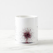 Mug Explosion de Cristal Luxueux Moderne Noir Classiqu (Centre)