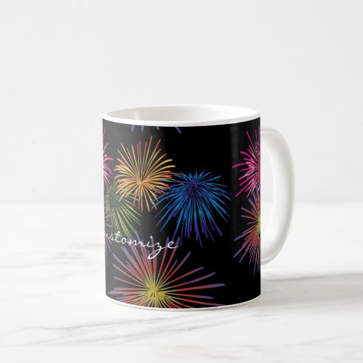 Mug Explosion de feux d'artifice Thunder_Cove (Devant droit)